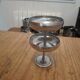 Set of 2 stainless steel ice cream bowls 18-10 Létang and Rémy