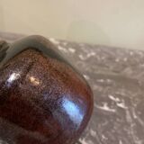 Duo of stoneware vases