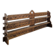 Medieval style wall shelf