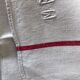 Old linen and hemp towel monogrammed MR