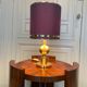 Brass lamp, 1970s