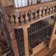 Victorian wooden birdcage