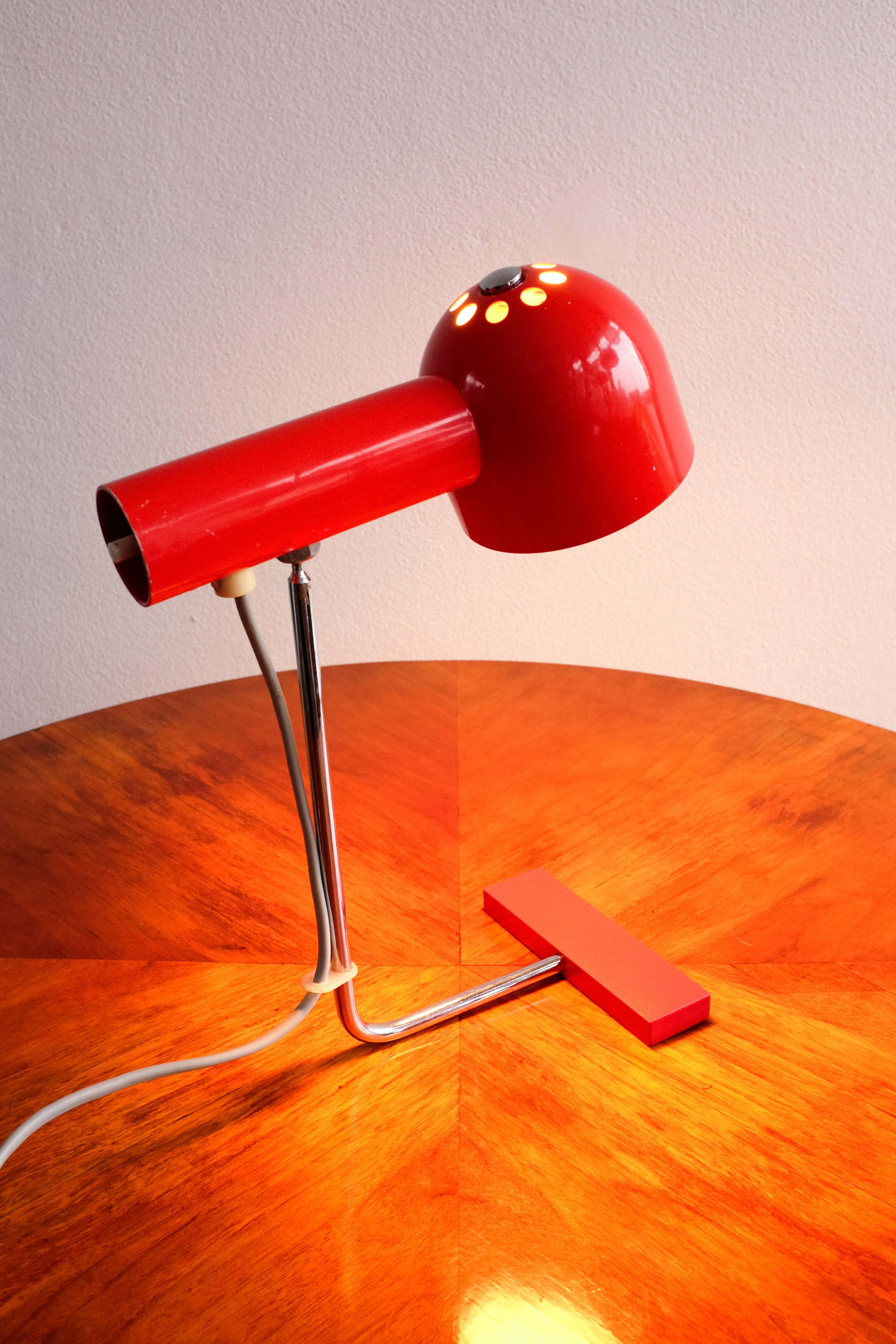 Vintage Czechoslovak Table Lamp 851020 by Josef Hurka for Napako, 1960s