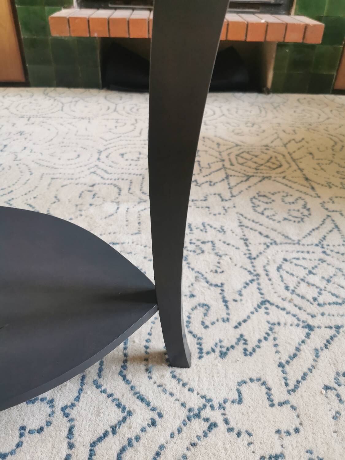 Renovated art deco pedestal table