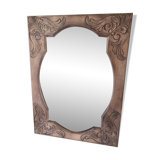 Erased aero oak mirror  59x80cm