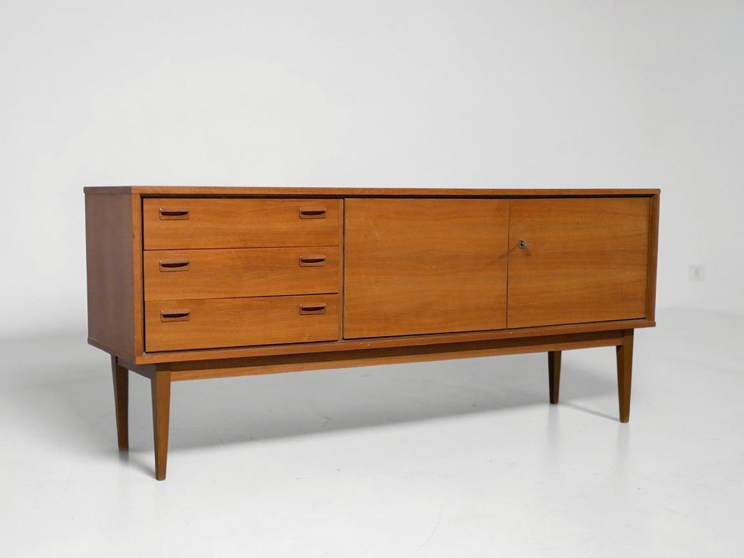 Scandinavian teak sideboard - Vintage 1960s 1970s