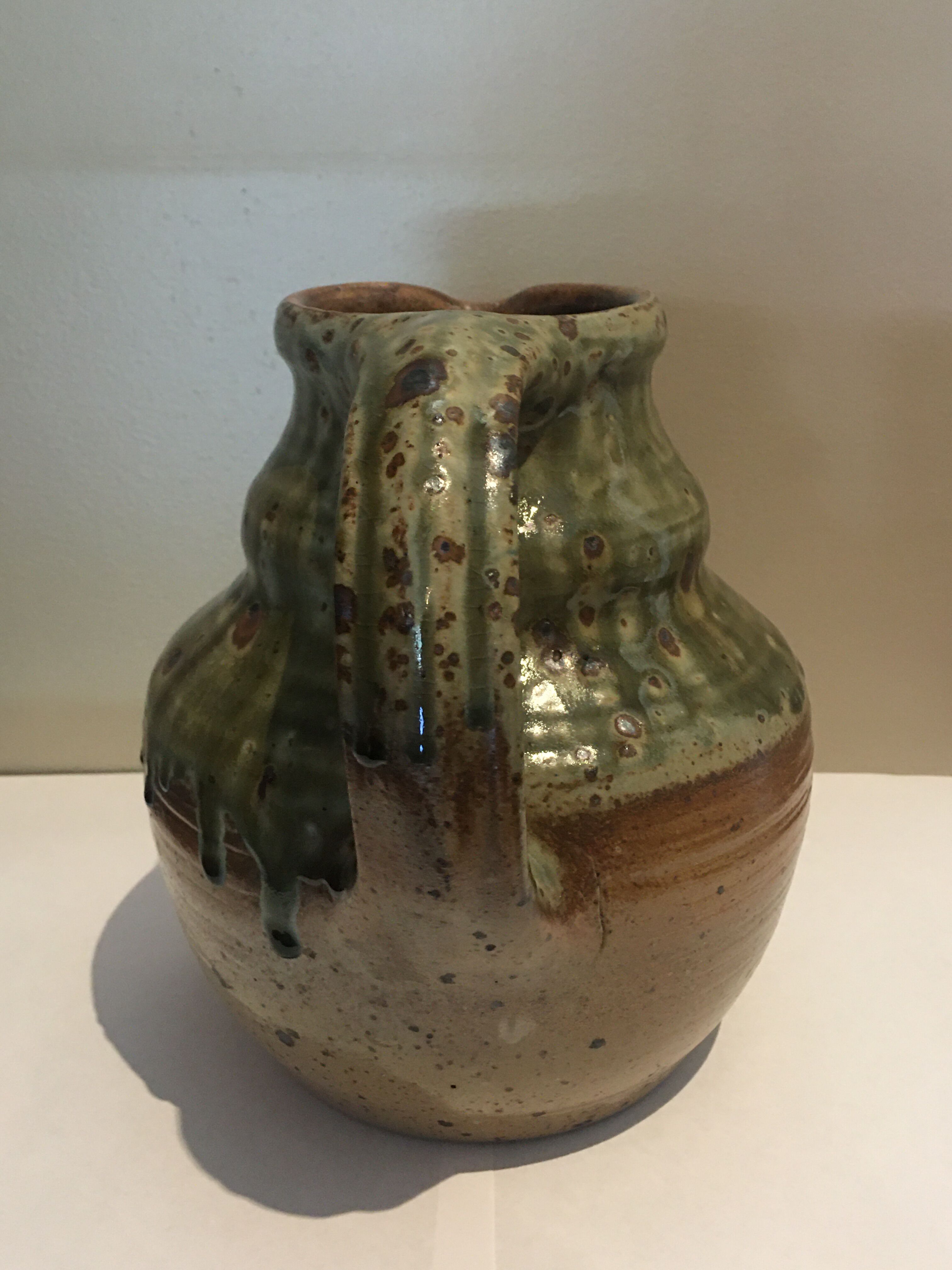 Fontgombault monastic sandstone pitcher