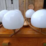 Lustre space -age laiton et opaline