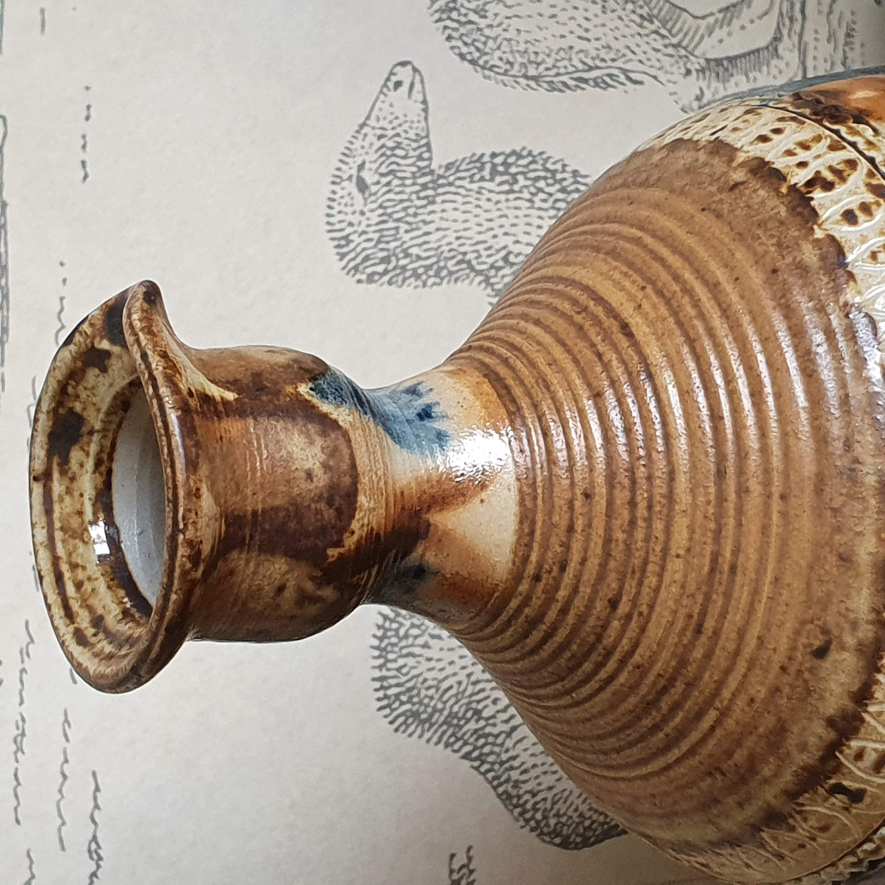 Ceramic vase by Jean Claude Courjault