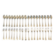 Set of 18 Christofle silver-plated cutlery, Printania model