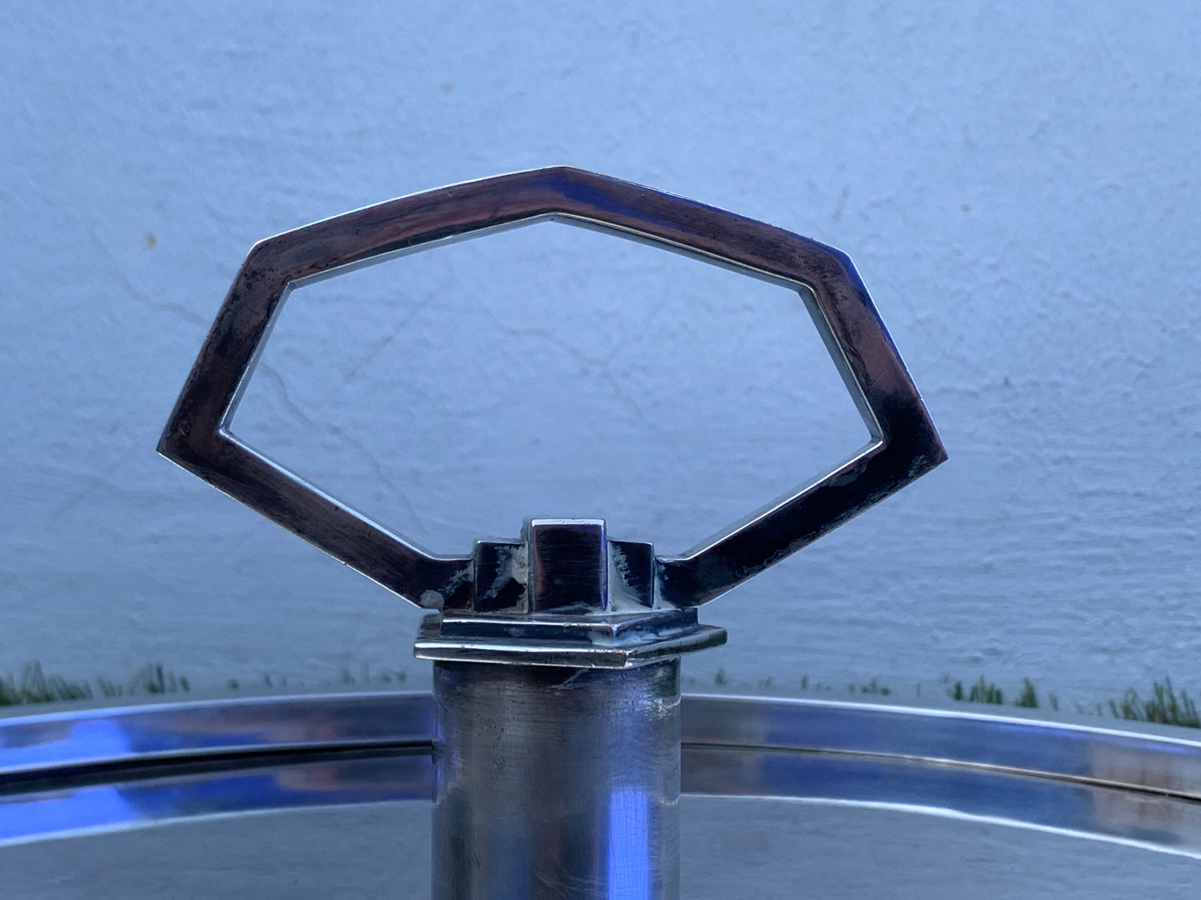 Christofle presentation tray in metal