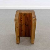 Palle Stool in Pine, Sweden, 70s