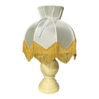 Alabaster bedside lamp