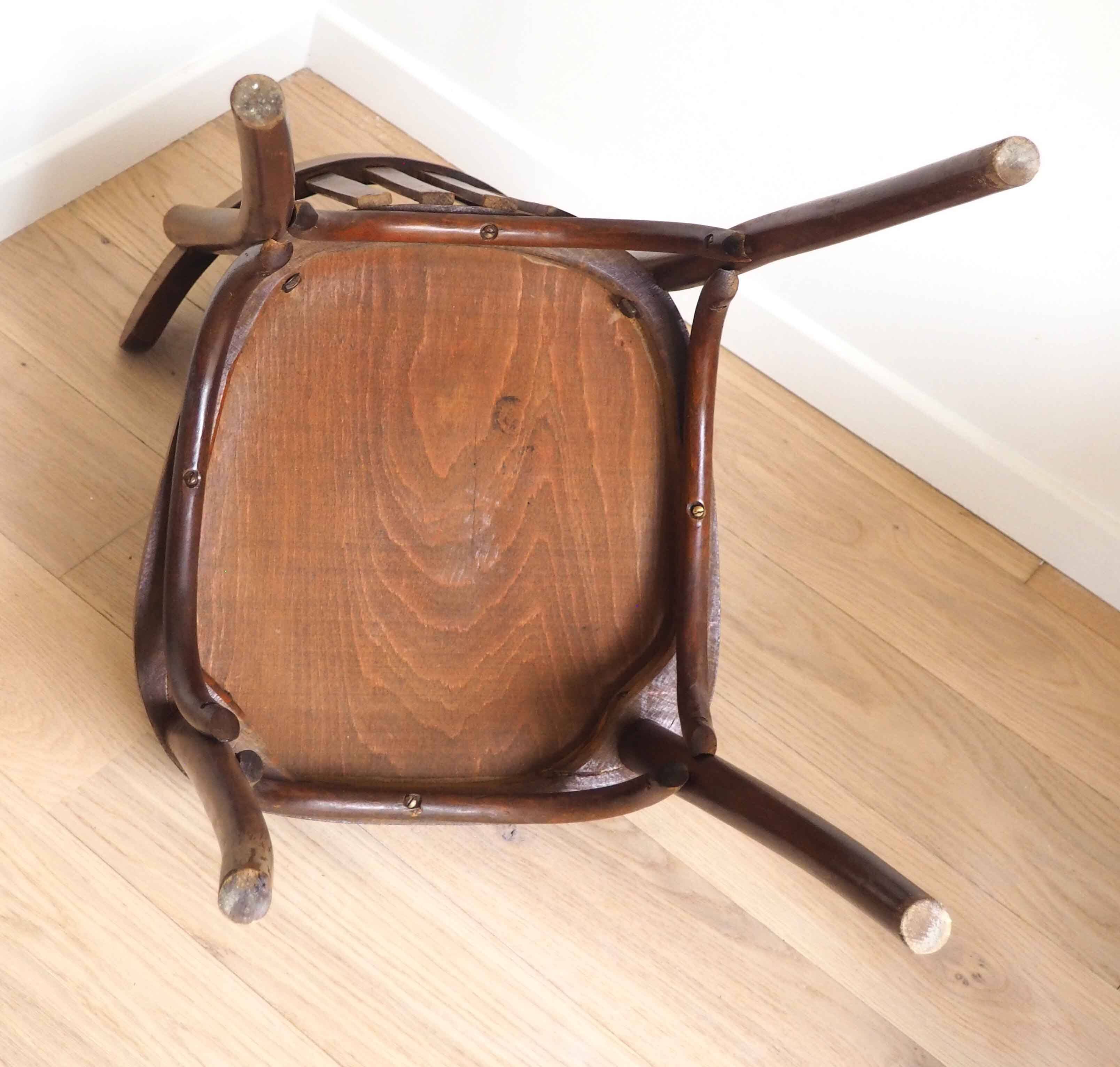 Set of 4 bistro chairs