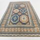 6x11 Unique Handmade Blue Persian Rug, 188x328Cm