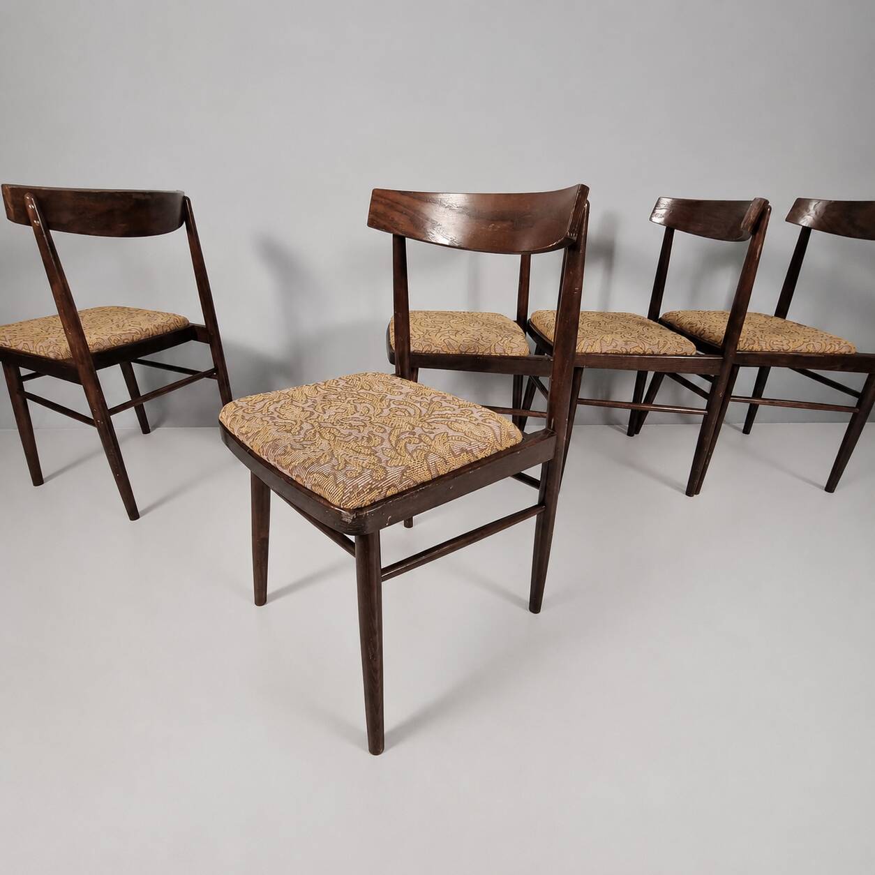 Vintage Chairs, 1960s, Set of 5