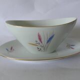 German porcelain gravy boat