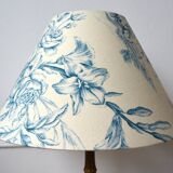 Toile de Jouy floral lampshade