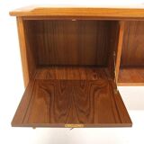 Scandinavian teak desk, Göran Strand, Lelångs Möbelfabrik, Sweden, 1950