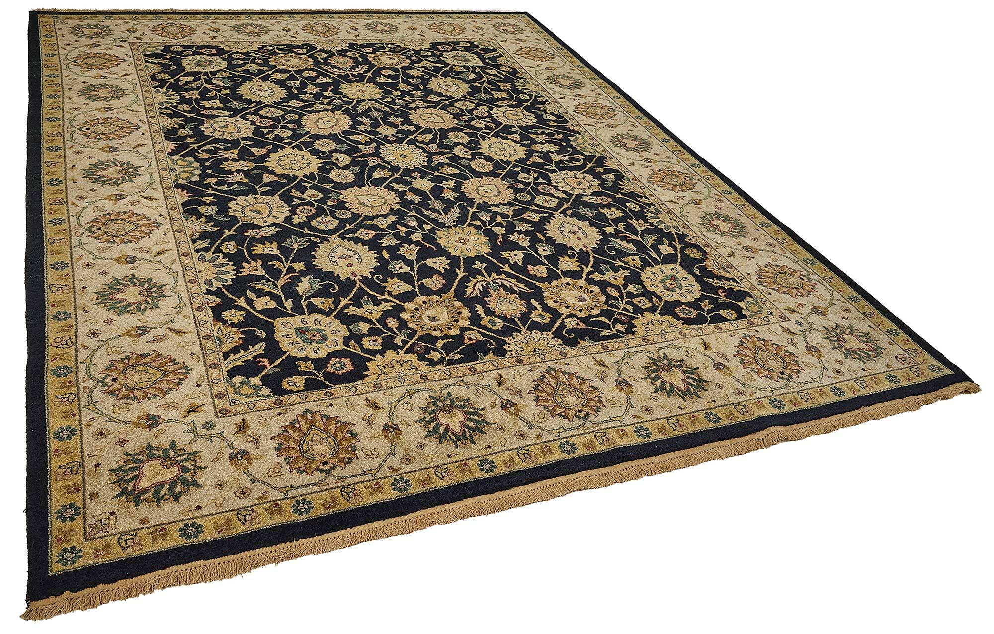 Turkish Handknotted Wool Oushak Rug 245 cm x 302 cm