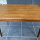Extendable Scandinavian teak table by Johannes Andersen for Samcom Denmark.