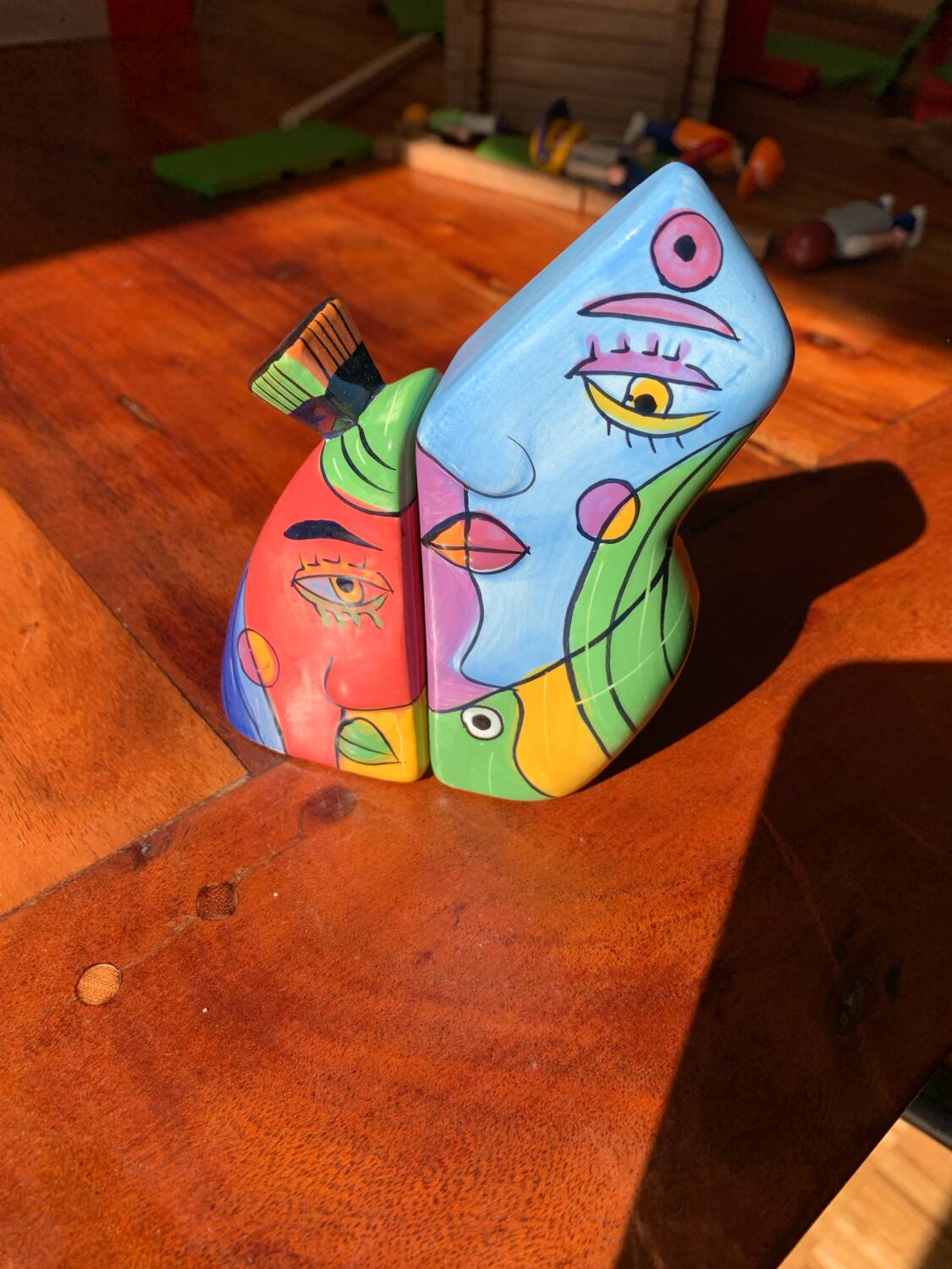 Picasso ceramic salt and pepper shakers