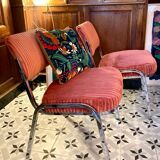 Pair of revalued armchairs