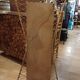 Large and unusual rattan mirror from the 1960s