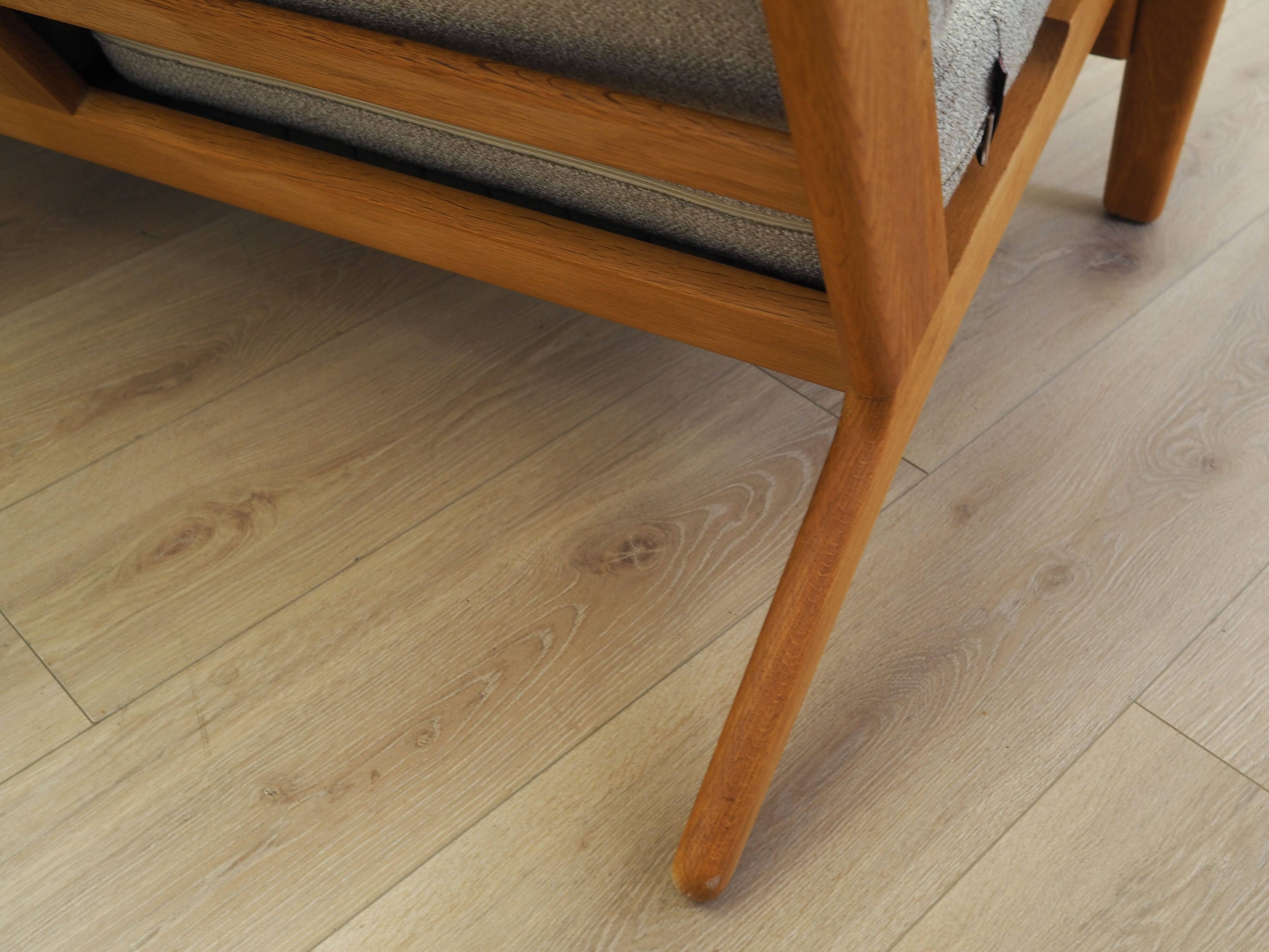 Canapé en chêne, design danois, années 1960, designer : Hans J. Wegner, fabricant : Getama