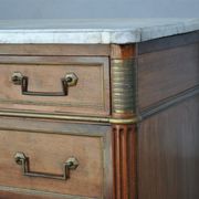 Convenient to scraper style Louis XVI mahogany era XVIII