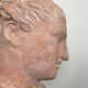 Buste statue rose style grec