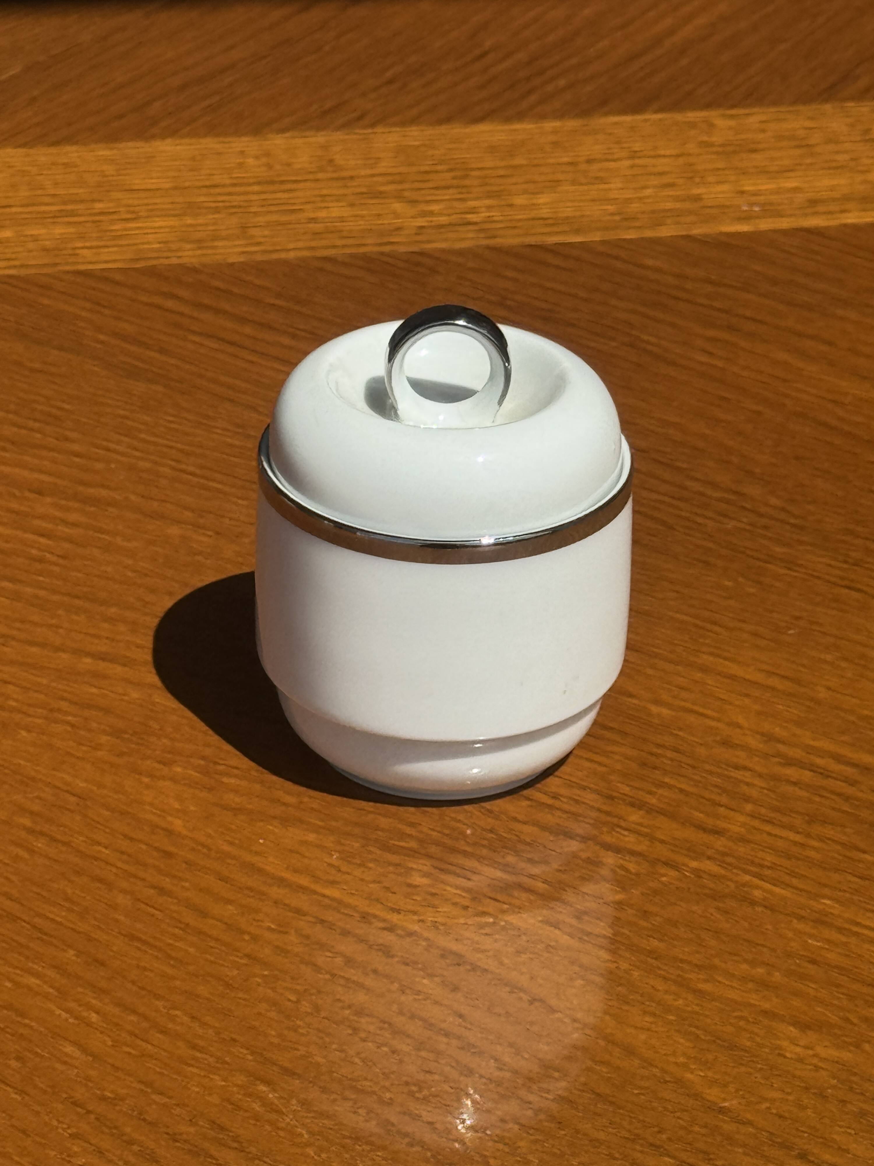 German porcelain service Winterling Marktleuthen Bavaria white