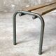 Vintage school bench