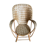Fauteuil tressé bananier