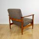 Fauteuil GFM-142, design d'Edmund Homa des années 70, bouclé épais marron chocolat - 2 pièces disponibles.