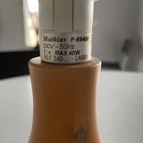 Wooden lamp from the 80s