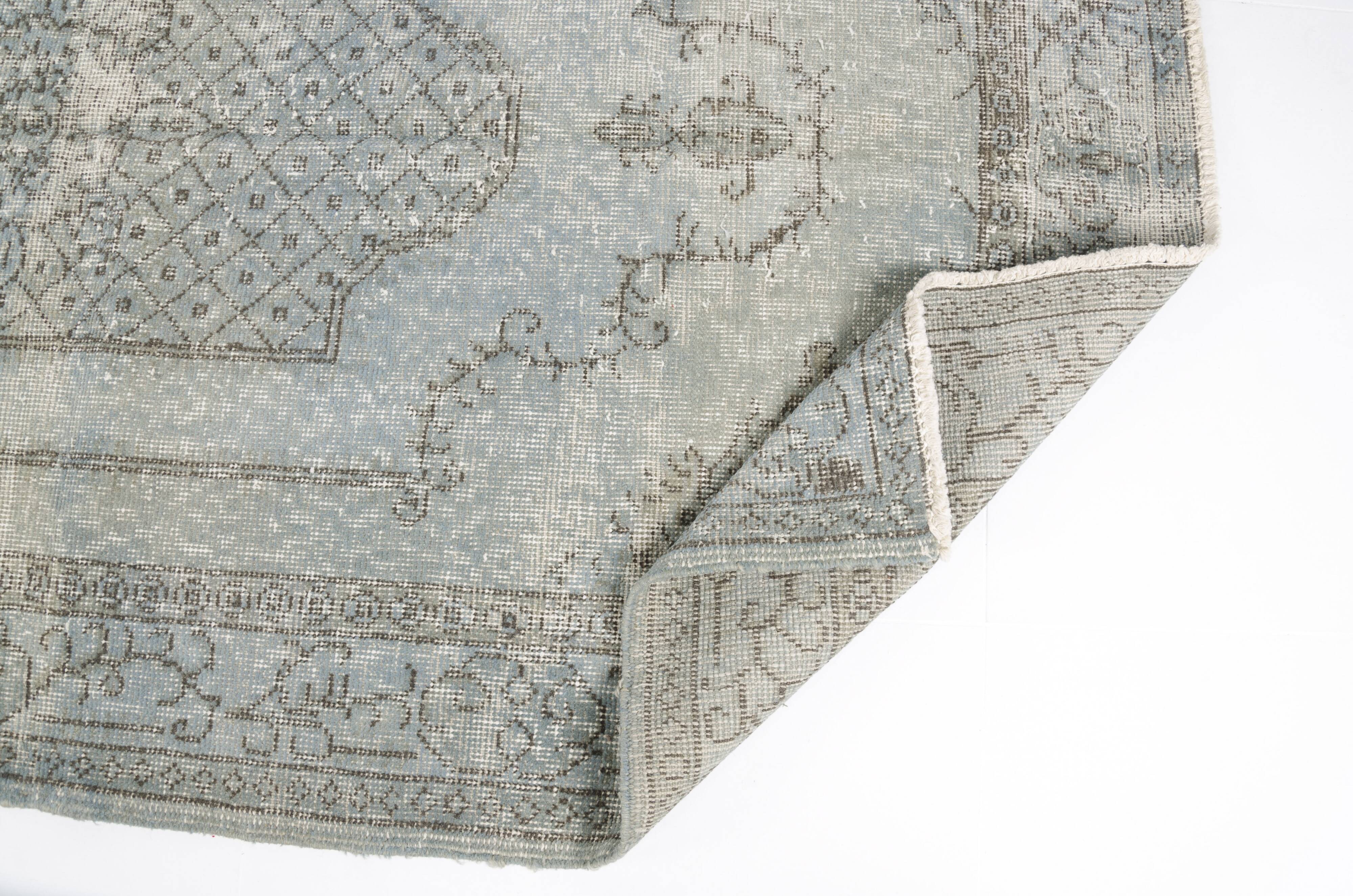 Turkish Vintage Floral Rug sku v-360