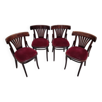 4 chaises de bistrot bridge