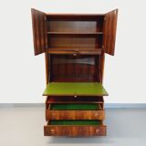 Vintage rosewood top storage cabinet from the 60s