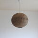 Rattan ball pendant light, 1960s