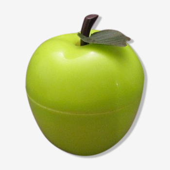 Seau à glace pomme verte vintage années 70