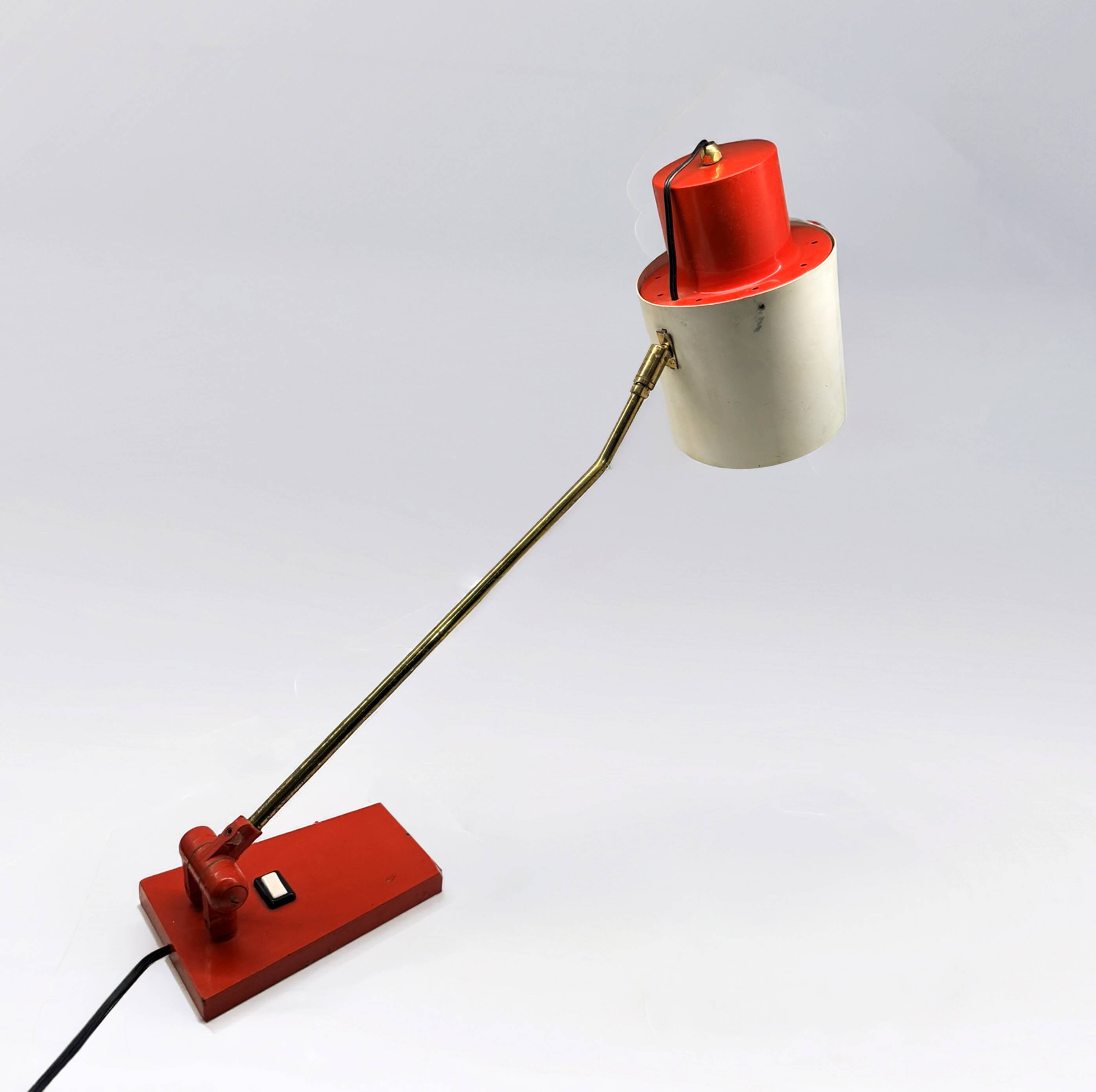 Large adjustable lamp Stilnovo Mid Century Italy 1950
