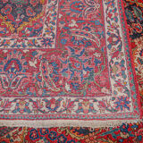 Ancient Persian Oriental rug handmade baktiari 3.00 x 2.07 m