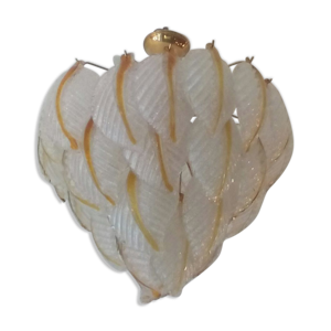 plafonnier en verre de