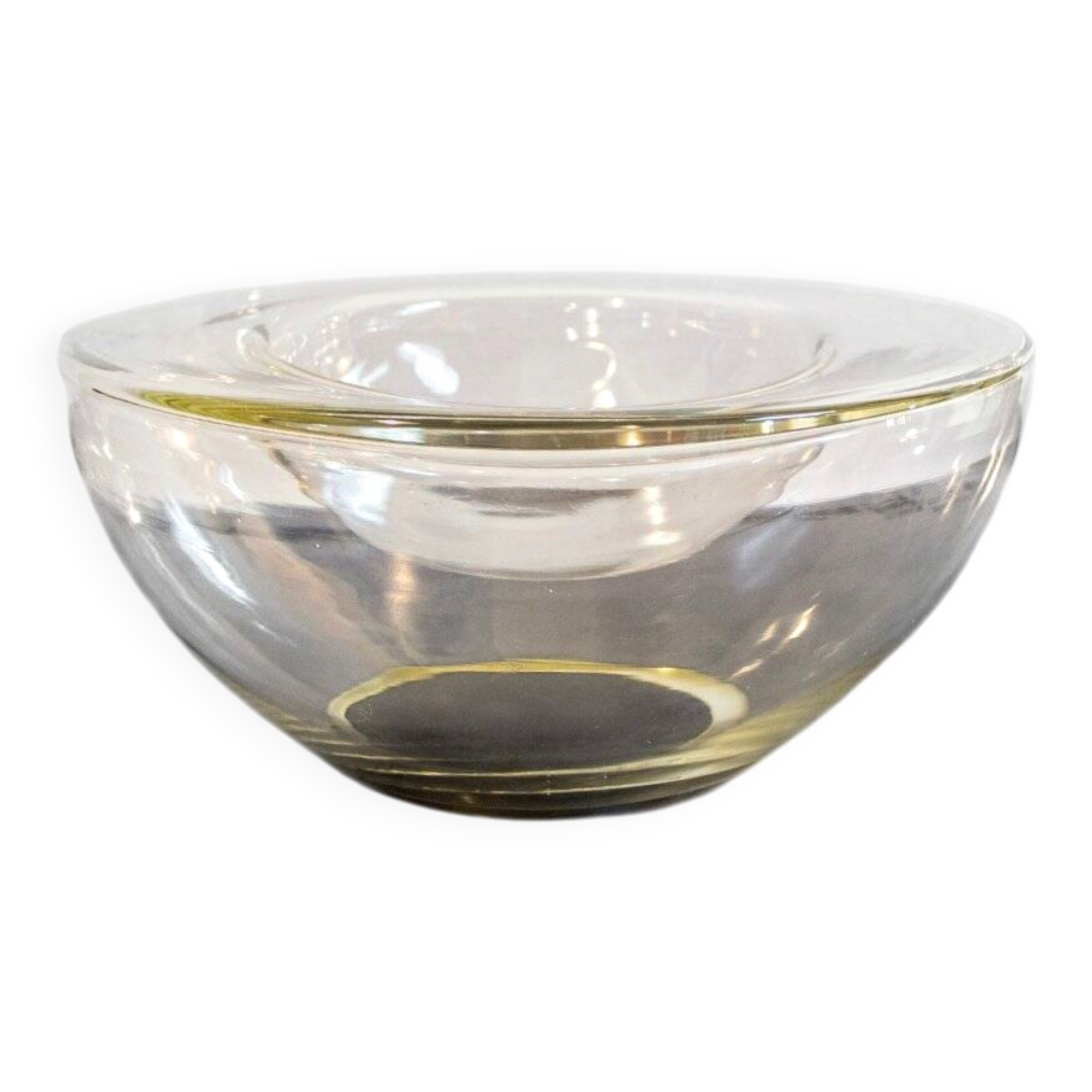 Centrotavola Bola vintage in vetro di Murano di Vistosi, anni '70