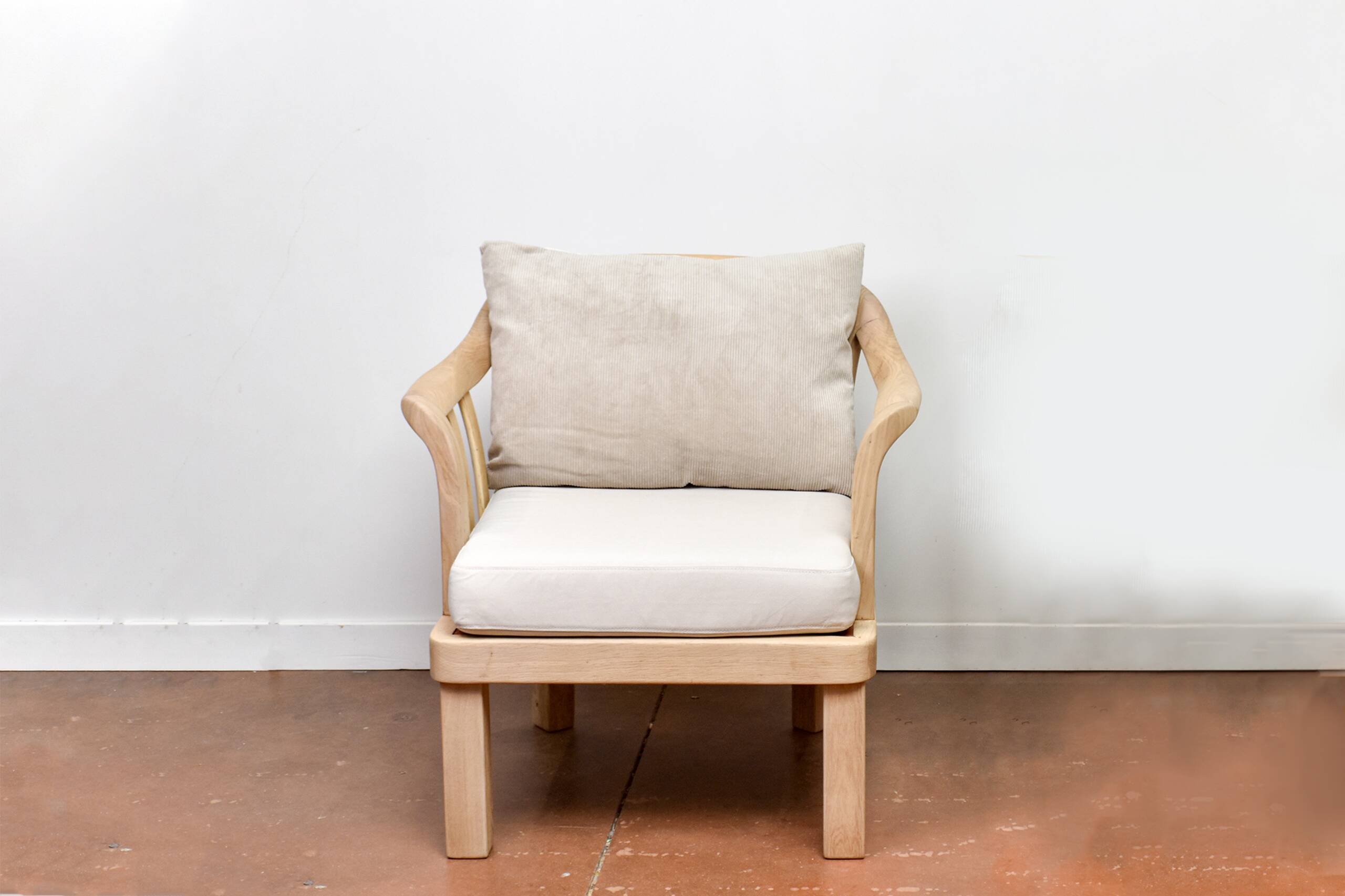 Oak armchair