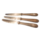3 Christofle table knives
