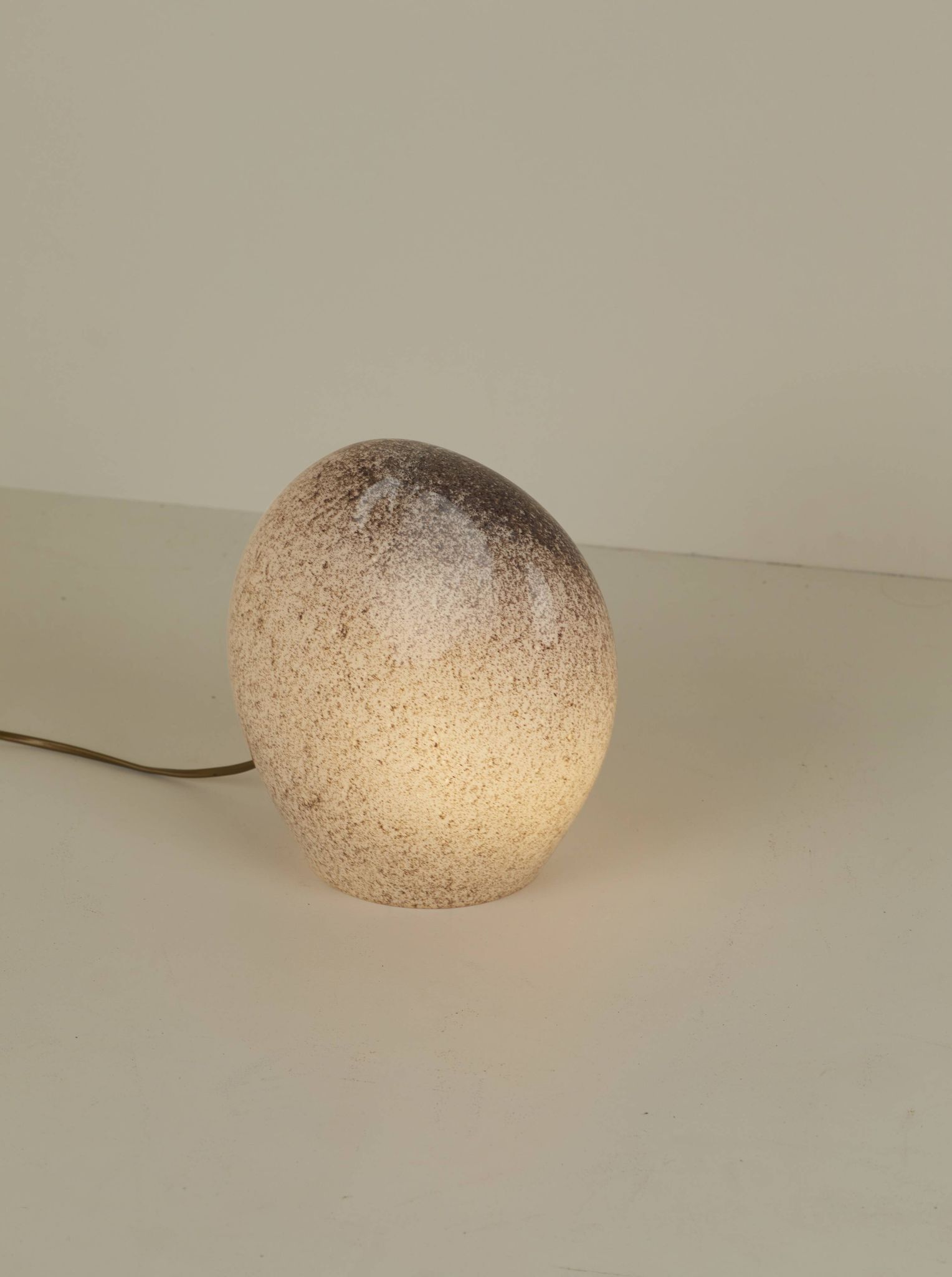 Lampe à poser La Murrina (Italie) en verre Murano soufflé