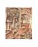 Cubist abstraction by Erik Tibau, 1970s