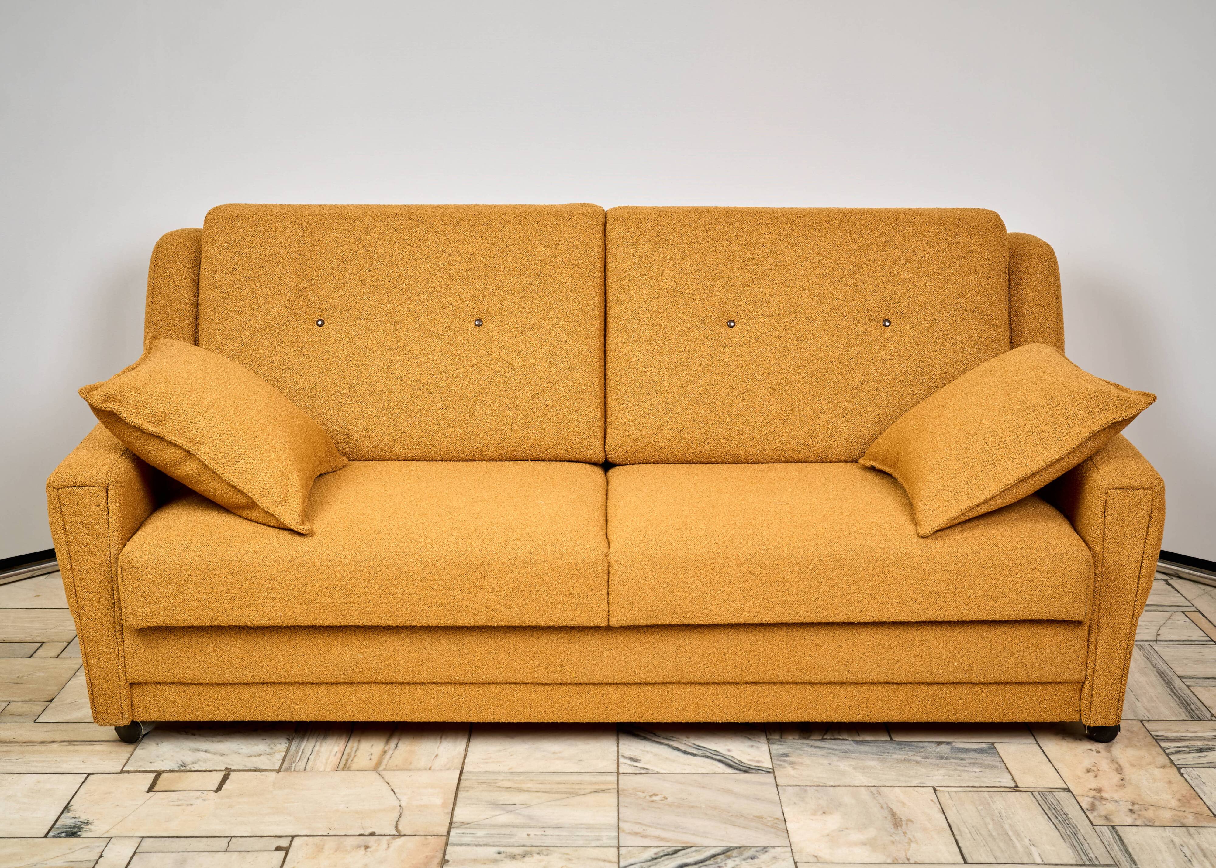 Vintage Two-Seater Sofa, 1970s, Czechoslovakia